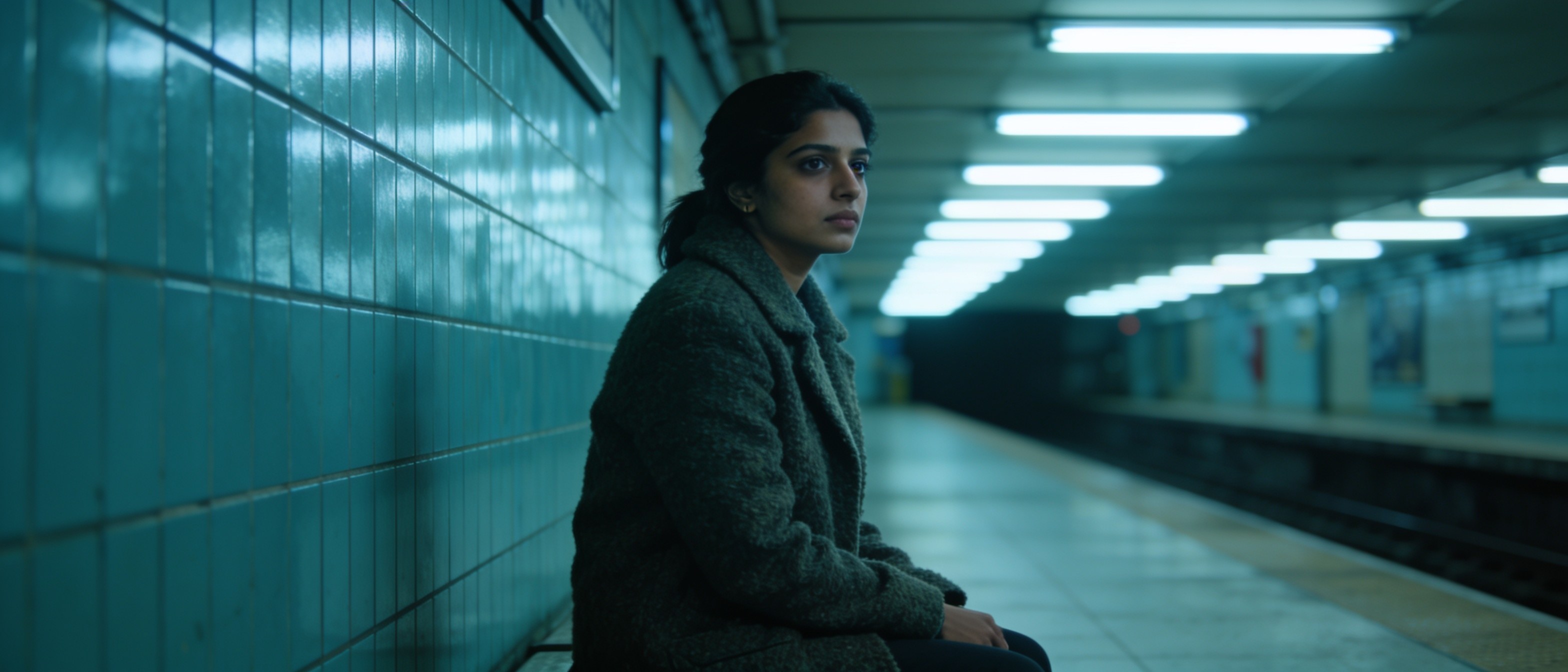 Subway Platform, Last Train